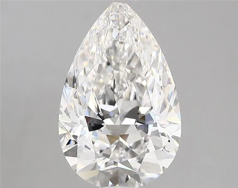2.43ct Pear Lab Grown Diamond (Colour E, Clarity SI1, IGI Certified)