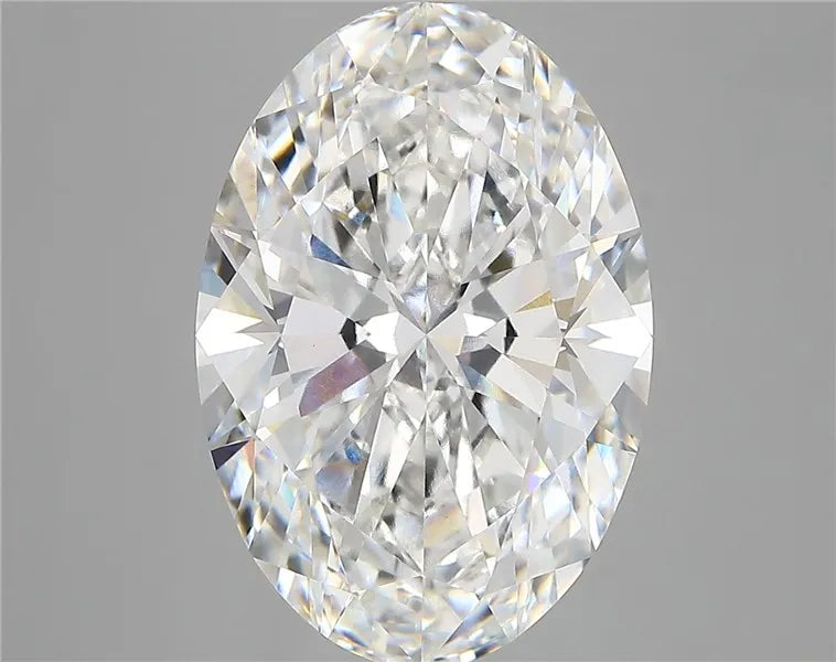 7.04ct Oval Lab Grown Diamond (Colour E, Clarity VVS2, IGI Certified)