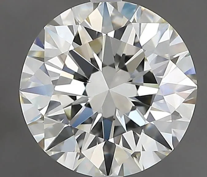 2.03ct Round Natural Diamond (Colour J, Clarity VVS2, Cut EX, IGI Certified)
