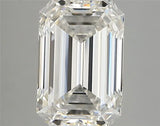 3.12ct Emerald Lab Grown Diamond (Colour G, Clarity VVS2, IGI Certified)