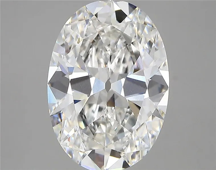 3.78ct Oval Lab Grown Diamond (Colour F, Clarity VVS2, IGI Certified)
