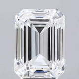 4.49ct Emerald Lab Grown Diamond (Colour D, Clarity VVS2, IGI Certified)