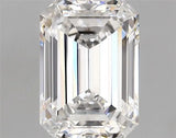 3.02ct Emerald Lab Grown Diamond (Colour E, Clarity VVS2, IGI Certified)