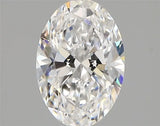 1.44ct Oval Lab Grown Diamond (Colour D, Clarity VVS2, IGI Certified)