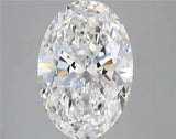 4.67ct Oval Lab Grown Diamond (Colour D, Clarity VVS2, IGI Certified)