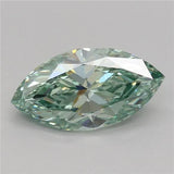 1.56ct Marquise Lab Grown Diamond (Colour Fancy Vivid Green, Clarity VVS2, Cut VG, IGI Certified)