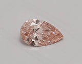 0.44ct Pear Lab Grown Diamond (Colour Fancy Vivid Pink, Clarity VS2, IGI Certified)