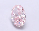 0.50ct Oval Lab Grown Diamond (Colour Fancy Intense Pink, Clarity VS1, IGI Certified)