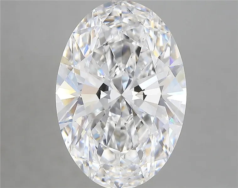 5.39ct Oval Lab Grown Diamond (Colour D, Clarity VS1, IGI Certified)