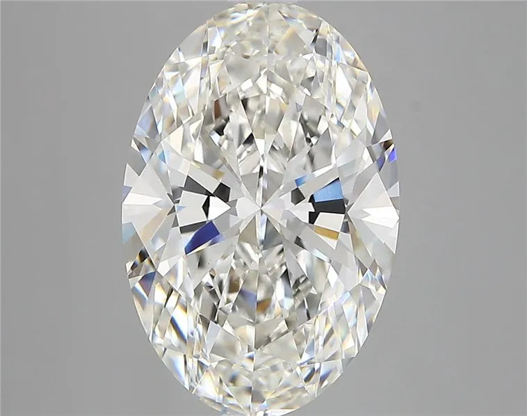 4.73ct Oval Lab Grown Diamond (Colour G, Clarity VVS2, IGI Certified)