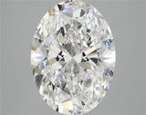 4.00ct Oval Lab Grown Diamond (Colour E, Clarity VS1, IGI Certified)