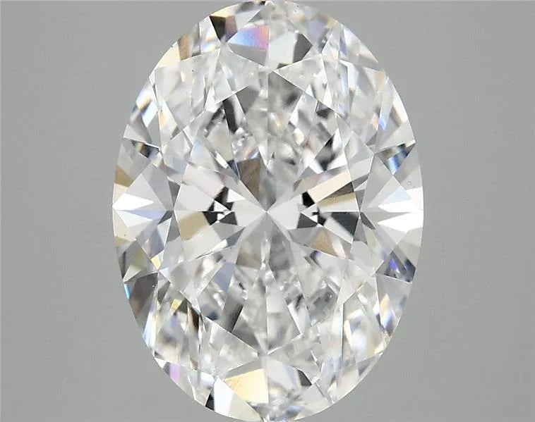 4.00ct Oval Lab Grown Diamond (Colour E, Clarity VS1, IGI Certified)