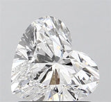 1.09ct Heart Lab Grown Diamond (Colour D, Clarity VVS2, IGI Certified)