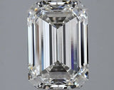 2.66ct Emerald Lab Grown Diamond (Colour G, Clarity VVS2, IGI Certified)
