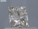 0.45ct Princess Natural Diamond (Colour K, Clarity I1, IGI Certified)