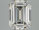 2.79ct Emerald Lab Grown Diamond (Colour H, Clarity VVS2, IGI Certified)