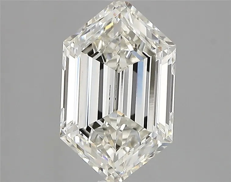 1.87ct Hexagonal Lab Grown Diamond (Colour G, Clarity VVS2, IGI Certified)