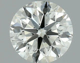 0.90ct Round Natural Diamond (Colour H, Clarity VS2, Cut VG, IGI Certified)