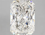 3.72ct Radiant Lab Grown Diamond (Colour F, Clarity VS2, IGI Certified)