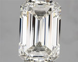 4.44ct Emerald Lab Grown Diamond (Colour G, Clarity VVS2, IGI Certified)