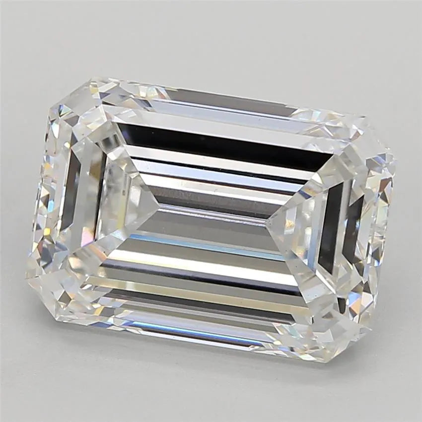 10.00ct Emerald Lab Grown Diamond (Colour E, Clarity VS1, IGI Certified)