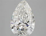 2.80ct Pear Lab Grown Diamond (Colour F, Clarity VVS2, IGI Certified)