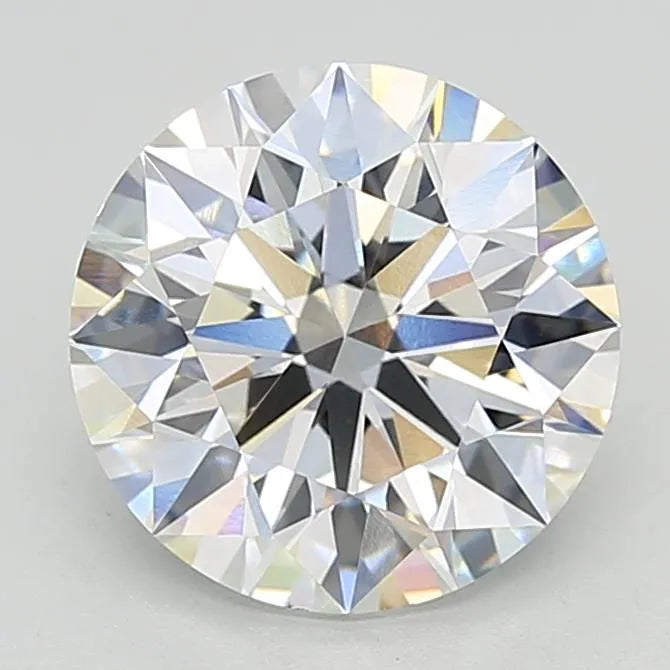 4.08ct Round Lab Grown Diamond (Colour E, Clarity VVS1, Cut ID, IGI Certified)