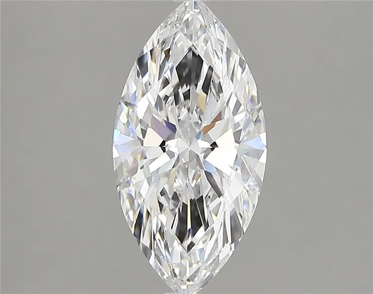 2.01ct Marquise Lab Grown Diamond (Colour D, Clarity VVS2, IGI Certified)