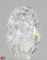 3.04ct Oval Lab Grown Diamond (Colour D, Clarity VVS2, IGI Certified)