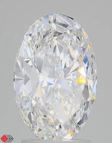 3.04ct Oval Lab Grown Diamond (Colour D, Clarity VVS2, IGI Certified)