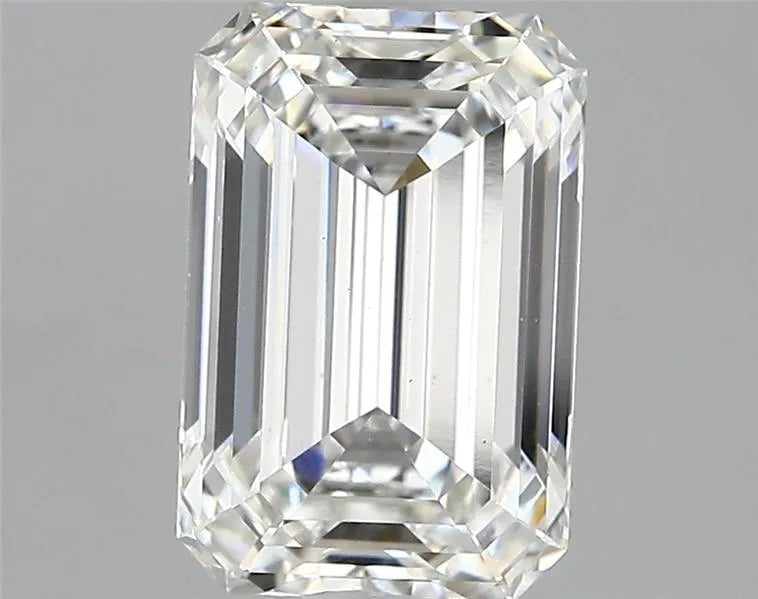 3.24ct Emerald Lab Grown Diamond (Colour F, Clarity VS1, IGI Certified)