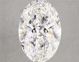 4.40ct Oval Lab Grown Diamond (Colour E, Clarity VVS2, IGI Certified)
