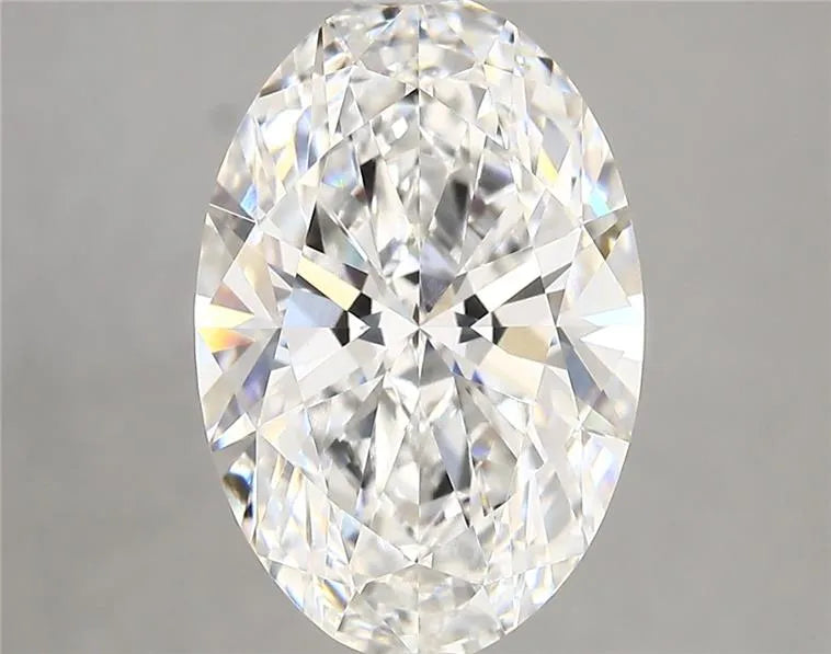 4.40ct Oval Lab Grown Diamond (Colour E, Clarity VVS2, IGI Certified)