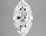 4.07ct Marquise Lab Grown Diamond (Colour D, Clarity VVS2, IGI Certified)