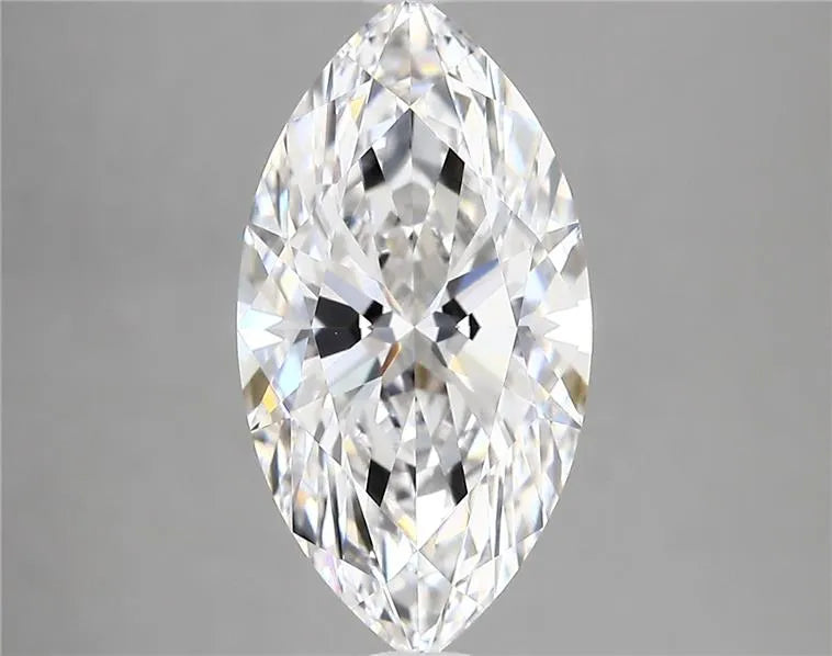 4.07ct Marquise Lab Grown Diamond (Colour D, Clarity VVS2, IGI Certified)