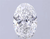 3.00ct Oval Lab Grown Diamond (Colour F, Clarity VS1, IGI Certified)