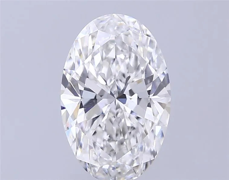 3.00ct Oval Lab Grown Diamond (Colour F, Clarity VS1, IGI Certified)