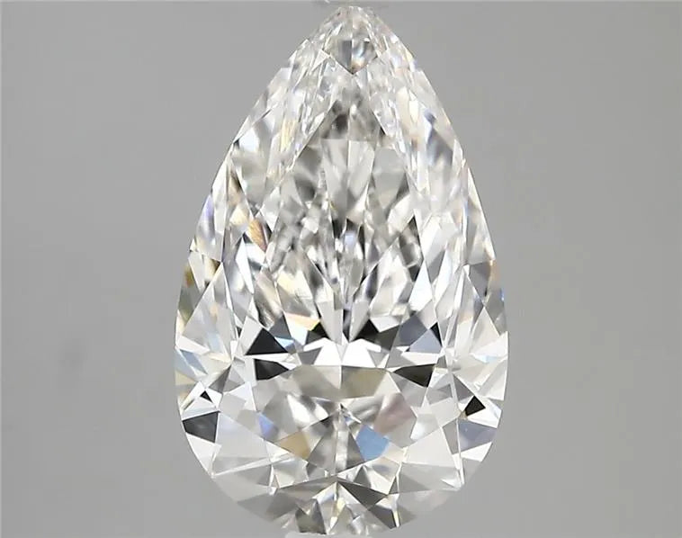 3.05ct Pear Lab Grown Diamond (Colour E, Clarity VVS2, IGI Certified)