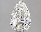 2.00ct Pear Lab Grown Diamond (Colour F, Clarity VS1, IGI Certified)