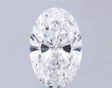 6.02ct Oval Lab Grown Diamond (Colour E, Clarity VVS2, IGI Certified)