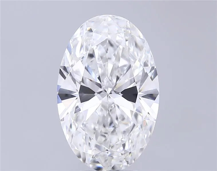 6.02ct Oval Lab Grown Diamond (Colour E, Clarity VVS2, IGI Certified)