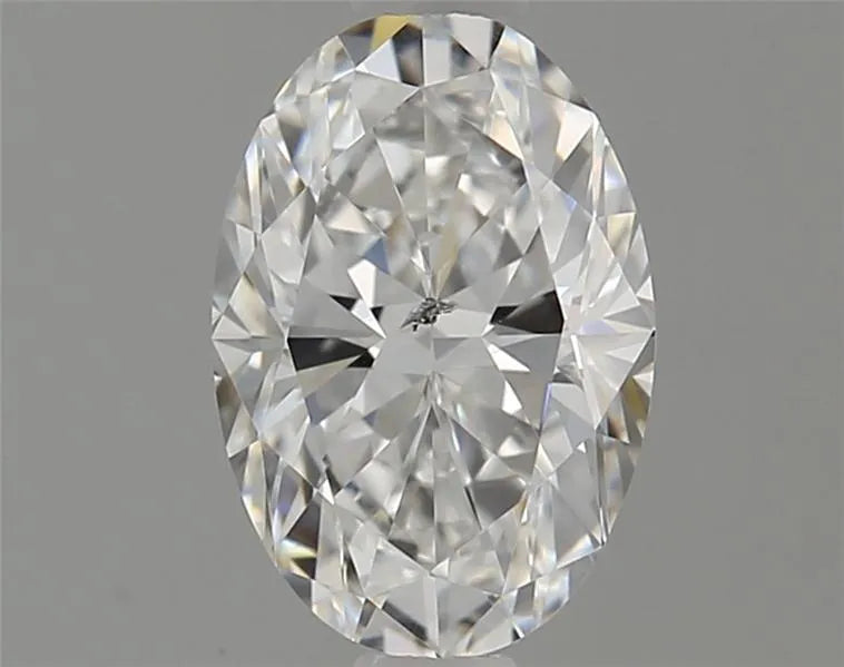0.51ct Oval Natural Diamond (Colour E, Clarity I1, Cut VG, GIA Certified)