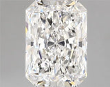 3.03ct Radiant Lab Grown Diamond (Colour E, Clarity VVS2, IGI Certified)