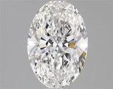 2.01ct Oval Lab Grown Diamond (Colour D, Clarity VS2, IGI Certified)