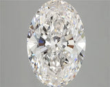 4.51ct Oval Lab Grown Diamond (Colour F, Clarity VVS2, IGI Certified)