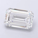 3.81ct Emerald Lab Grown Diamond (Colour E, Clarity VVS1, IGI Certified)