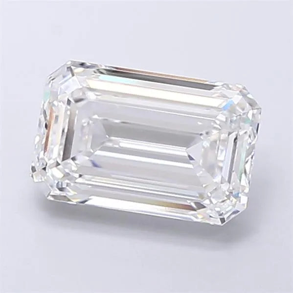 3.81ct Emerald Lab Grown Diamond (Colour E, Clarity VVS1, IGI Certified)