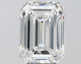 5.02ct Emerald Lab Grown Diamond (Colour E, Clarity VS2, IGI Certified)