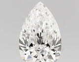1.21ct Pear Lab Grown Diamond (Colour D, Clarity VS2, IGI Certified)