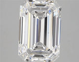 3.74ct Emerald Lab Grown Diamond (Colour E, Clarity VS1, IGI Certified)